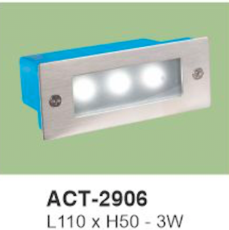 Đèn Âm Bậc Cầu Thang VE1 ACT-2906 L110xH50mm